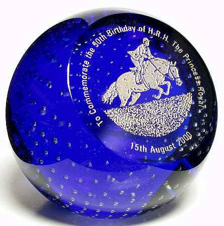 Golden Jubilee Collection Hrh Princess Royal 50th Birthday - Boxed