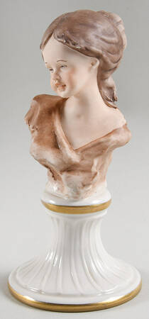 Capodimonte Giftware Female Bust By Nico Venzo - No Box