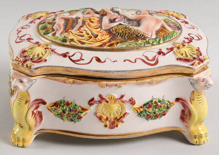 Capodimonte Giftware Cherub,Women,Satyr - No Box
