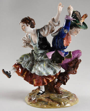 Capodimonte Giftware Dancing Couple - No Box