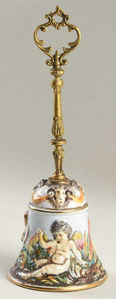 Capodimonte Giftware Bell Metal Handle - No Box