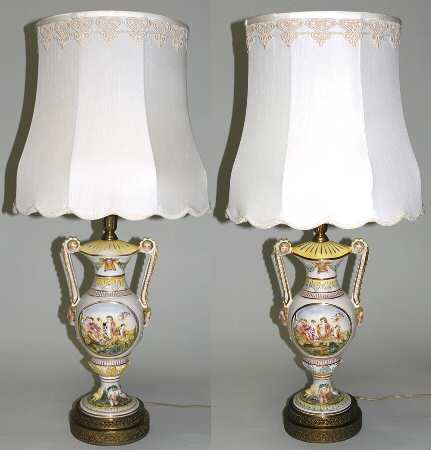Capodimonte Giftware Mythological Table Lamp - No Box