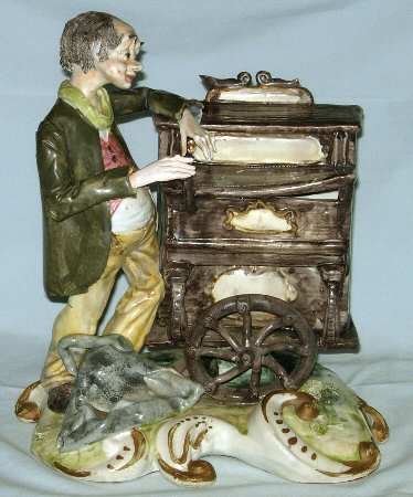 Capodimonte Giftware Man W/ Dresser - No Box