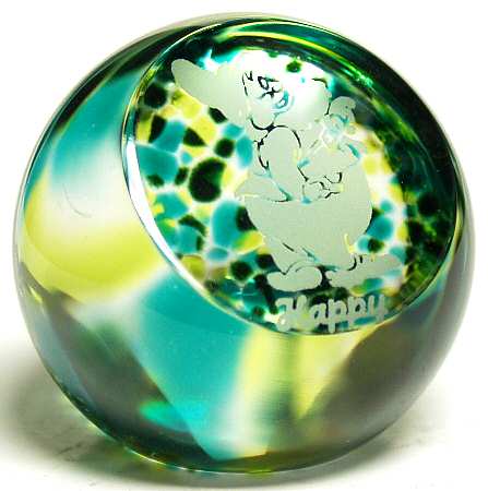 Snow White Collection Happy Paperweight - Boxed