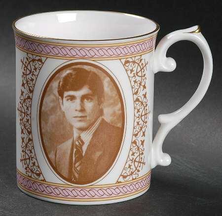 Caverswall Royalty Giftware Prince Andrew Mug-Coming Of Age - No Box