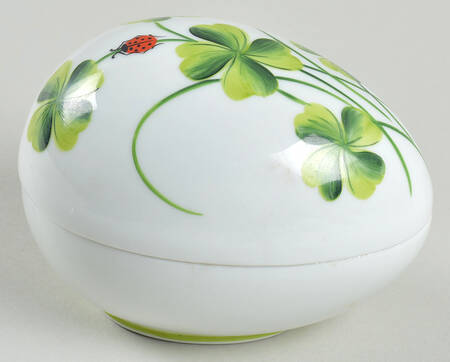 Chamart Exclusives Limoges Box Clover & Ladybug - No Box