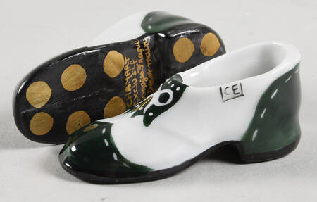 Chamart Exclusives Limoges Box Golf Shoes Only - Set Of 2 - No Box 112b
