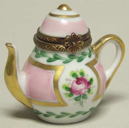 Chamart Exclusives Limoges Box Teapot - No Box