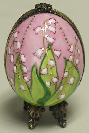 Chamart Exclusives Limoges Box Footed Egg - No Box