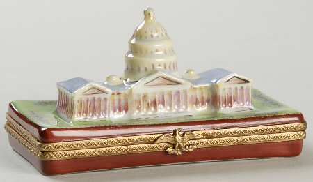 Chamart Exclusives Limoges Box Capitol - Boxed