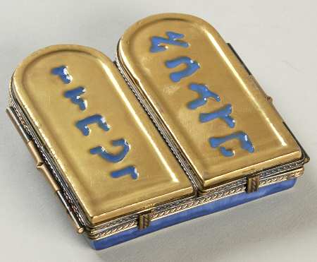 Chamart Exclusives Limoges Box 10 Commandments - Boxed