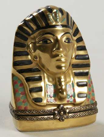 Chamart Exclusives Limoges Box King Tut - Boxed