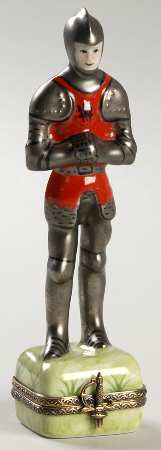 Chamart Exclusives Limoges Box Knight In Shining Armor - Boxed