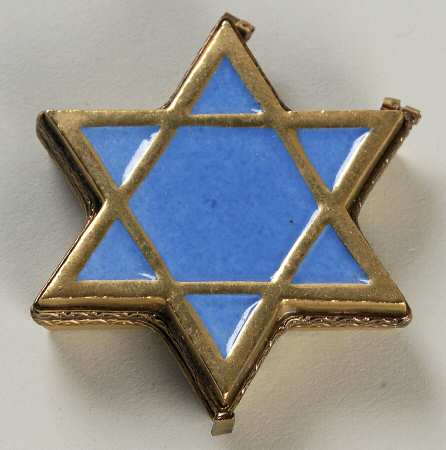 Chamart Exclusives Limoges Box Star Of David - Boxed