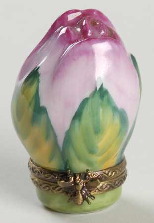 Chamart Exclusives Limoges Box Mini Rose Bud - Boxed