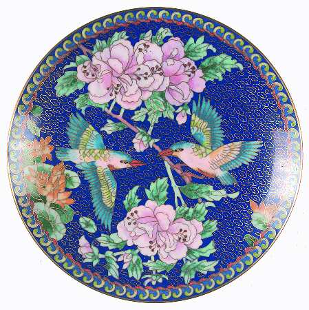 Winged Jewels-Chinese Birds & Flowers The Kingfisher - Boxed
