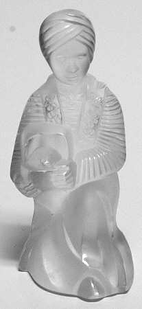 Lalique Nativity Scene King Balthasar - Boxed