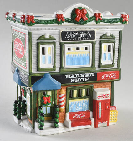 Coca-Cola Town Square Town Barber Shop - Boxed