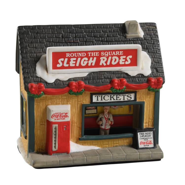 Coca-Cola Town Square Round The Square Sleigh Ride - Boxed