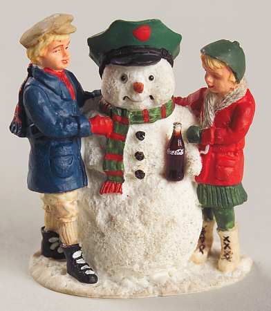 Coca-Cola Town Square Thirsty The Snowman - Boxed