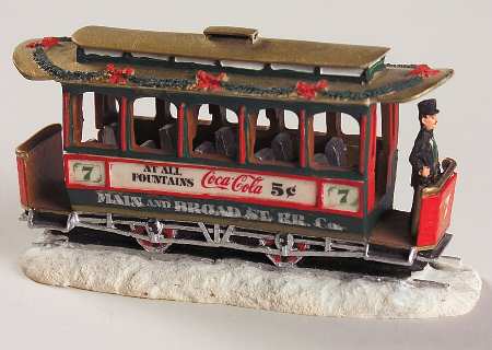Coca-Cola Town Square Old Number 7 Trolley - Boxed