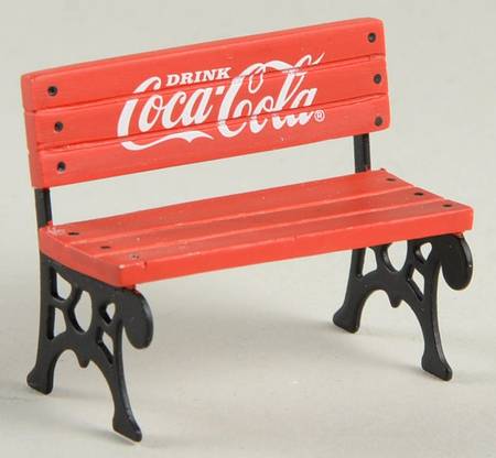 Coca-Cola Town Square Park Bench - Boxed