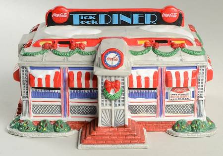 Coca-Cola Town Square Tick Tock Diner-1993 - Boxed