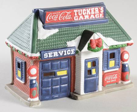 Coca-Cola Town Square Tucker's Garage/Service Station - No Box