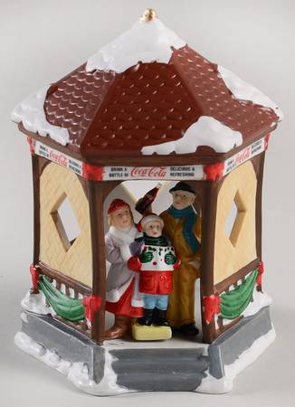 Coca-Cola Town Square Town Gazebo-Set Of 2 - Boxed