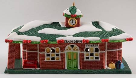 Coca-Cola Town Square Train Depot - Boxed