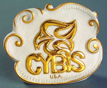 Advertising Signs Gold Trim,Bird & Letters - Advertising Signs