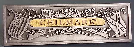Advertising Signs Guns And Flags Motif - Advertising Signs