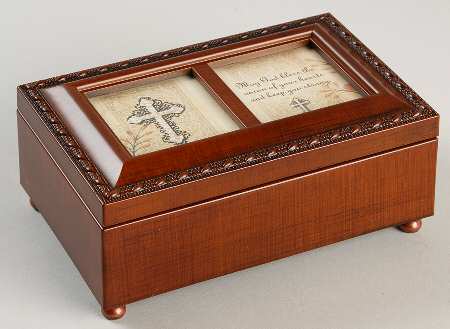 Cottage Garden Music Boxes Marriage Cath-Amazing Grace - No Box