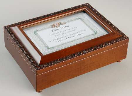 Cottage Garden Music Boxes Dear Nana-You Light Up My Life - No Box