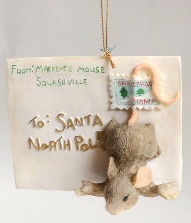 Charming Tails Letter To Santa - Boxed