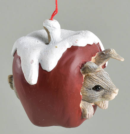 Charming Tails Fresh Fruit-Rabbit And Apple - Boxed
