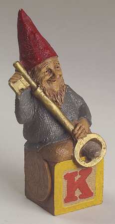 Gnome Alphabet Alphabet K-Key - No Box