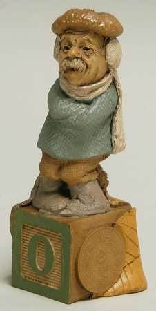 Gnome Alphabet Numeral 0 - No Box