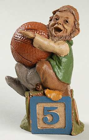 Gnome Alphabet Numeral 5 - No Box