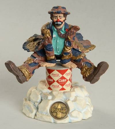 Emmett Kelly by Coca-Cola