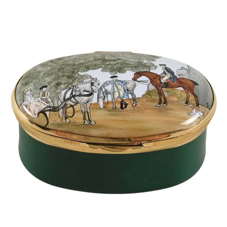 Crummles & Co Enamel Boxes Melbourne & Milbanke Families - No Box
