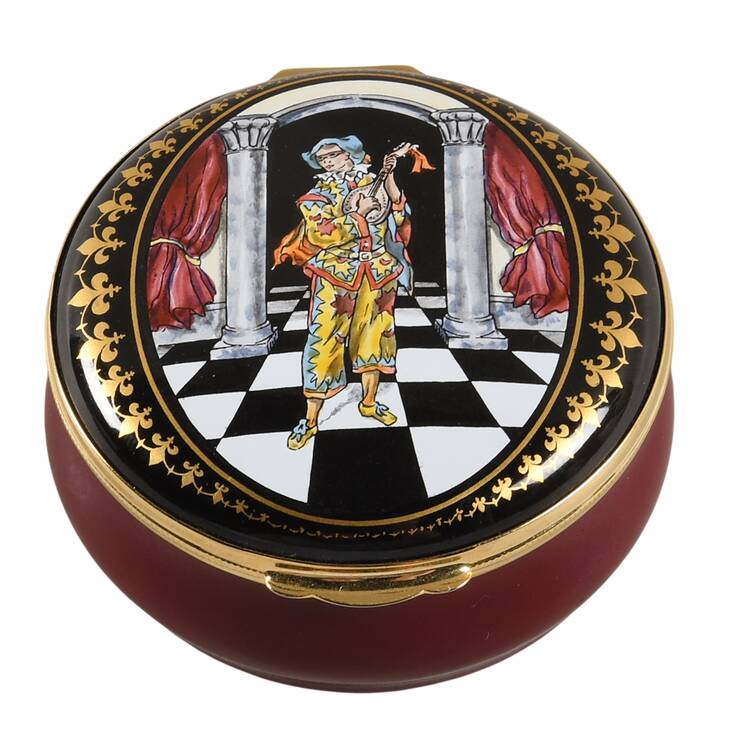 Crummles & Co Enamel Boxes A Wandering Minstrel, A Thing Of Shreds - Boxed