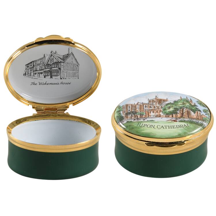 Crummles & Co Enamel Boxes Ripon Cathedral - No Box