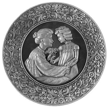 Mother's Day Plate by Chilmark Pewter