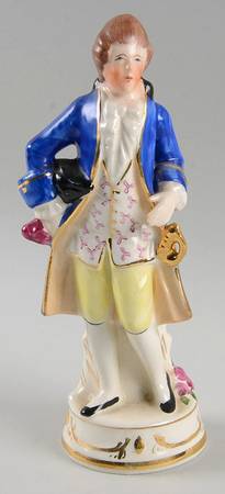 Figurines Colonial Man With Sword - No Box