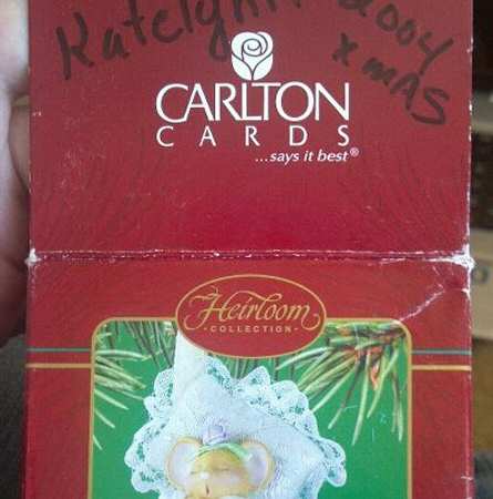 Carlton Cards Ornaments Sleeping Cutie - With Box