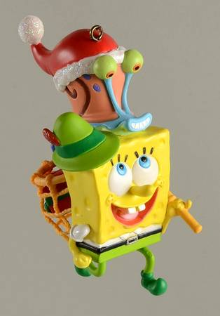 Carlton Cards Ornaments Santa's Spongy Helper - Boxed