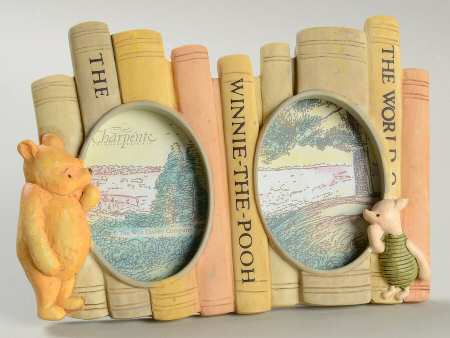 Classic Winnie-The-Pooh Pooh Double Book Frame - Boxed