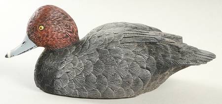Duck Carvings Red Head Duck - Boxed