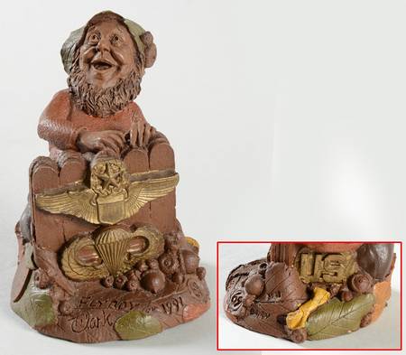 Armed Forces Gnomes Fly Boy-Yellow Ribbon - No Box